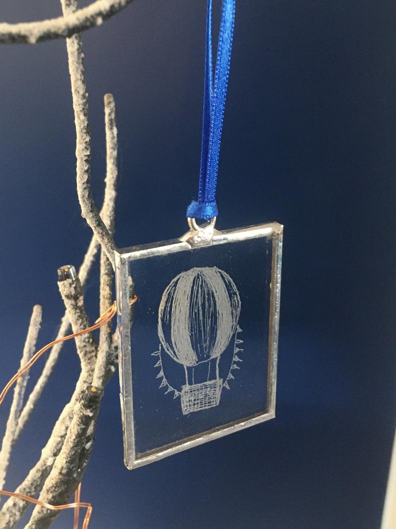 The Corbeau Press Balloon Hanging