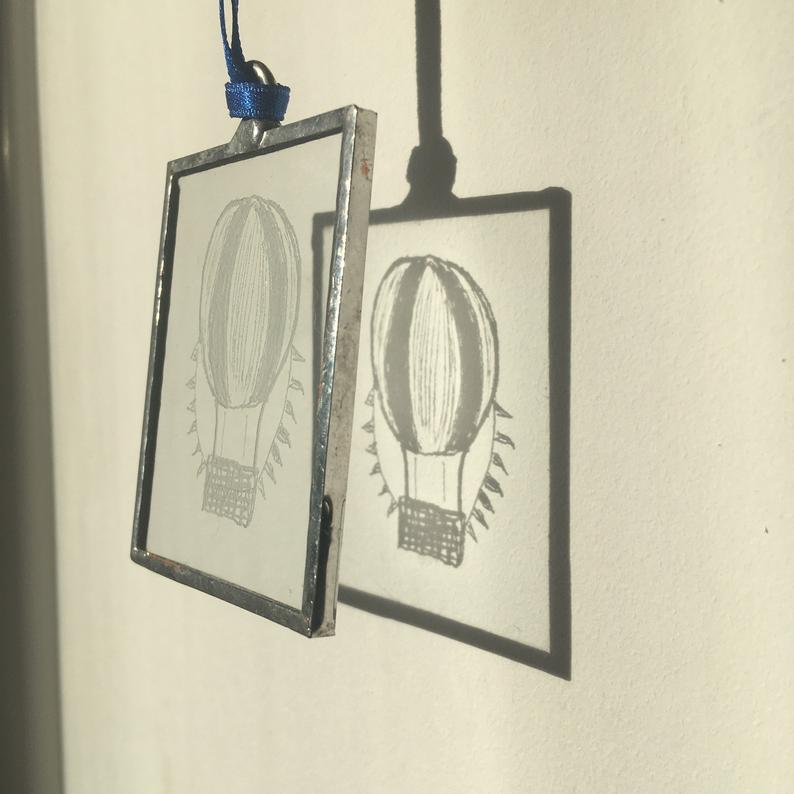 The Corbeau Press Balloon Hanging