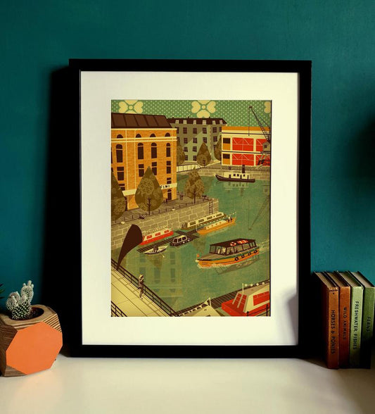 Emy Lou Holmes Harbourside A3 Print