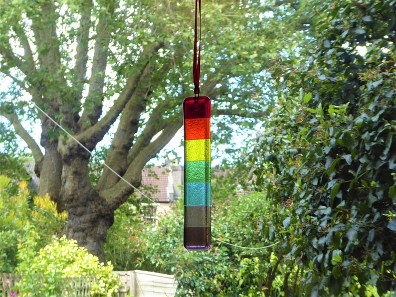 Eva Glass Rainbow Hangings