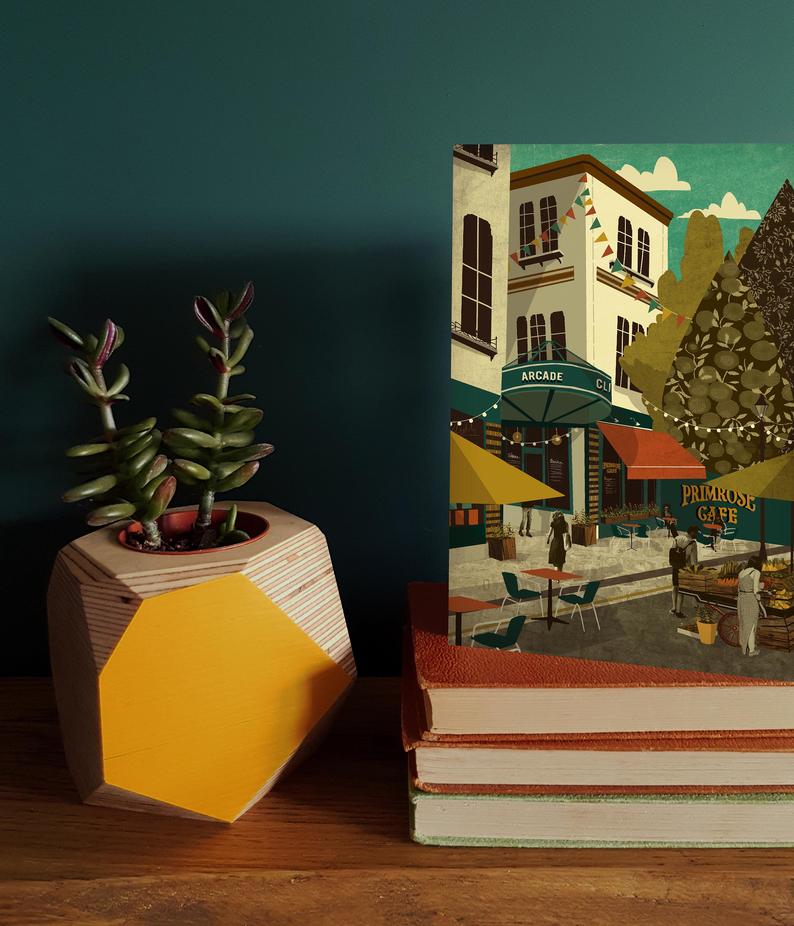 Emy Lou Holmes Clifton Village Card