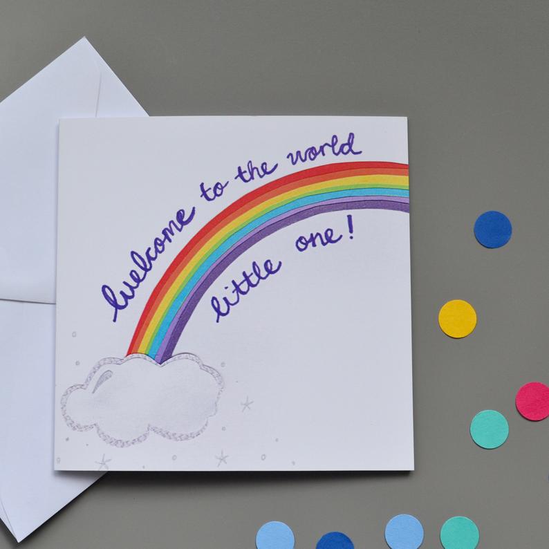 Little Red Apple Welcome to World Card