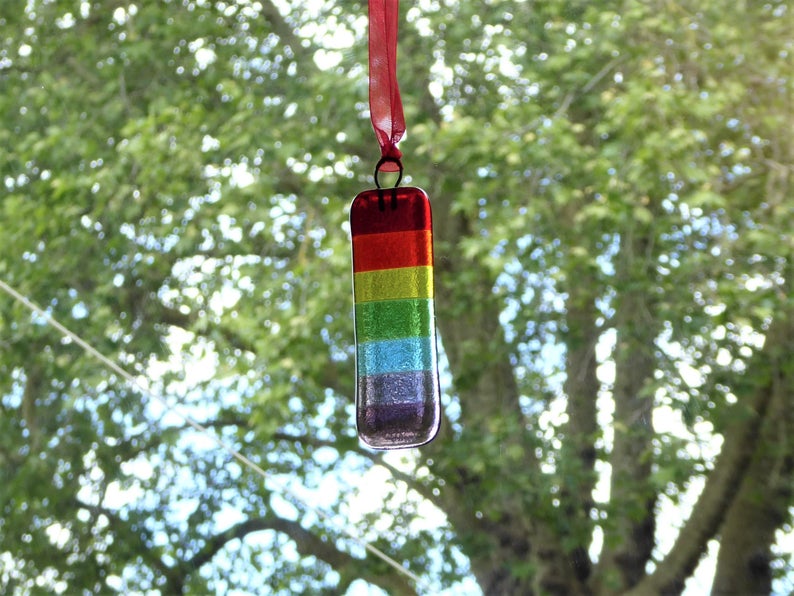 Eva Glass Rainbow Hangings