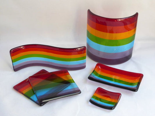 Eva Glass Rainbow Wave