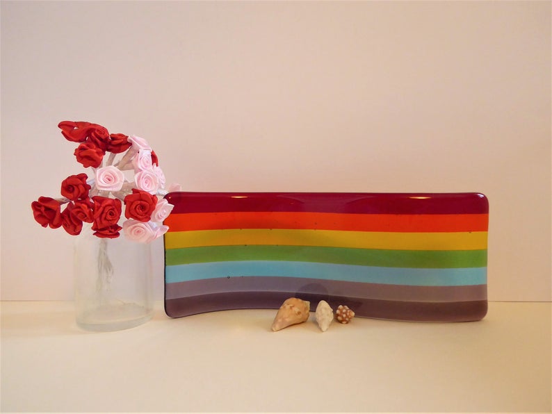 Eva Glass Rainbow Wave