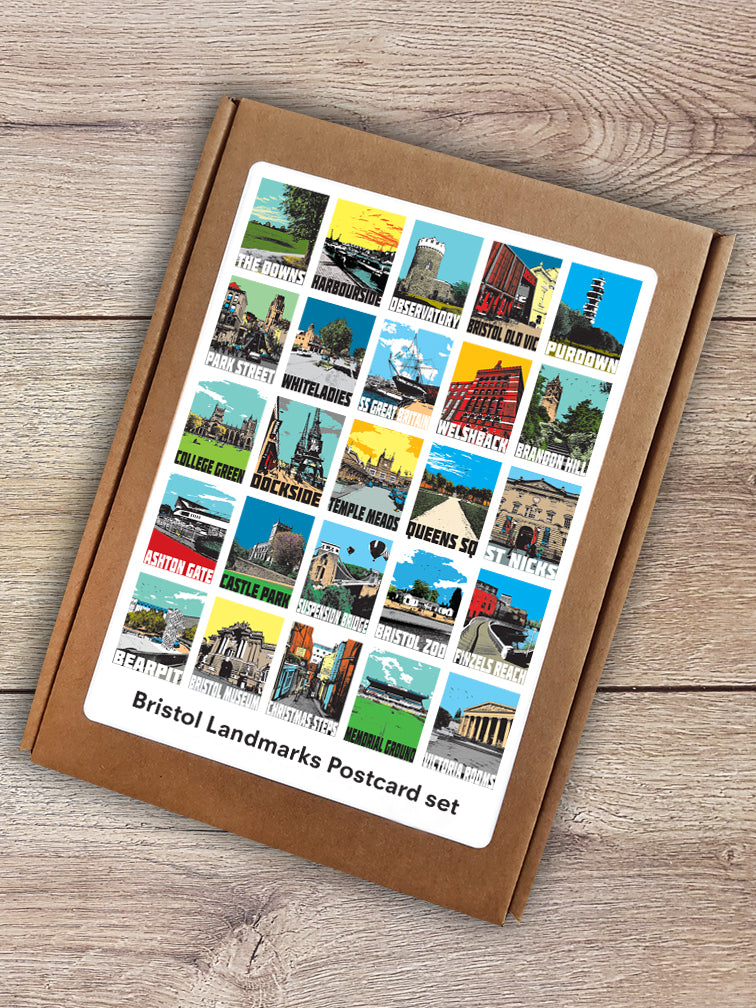 Susan Taylor Landmarks Postcard Set