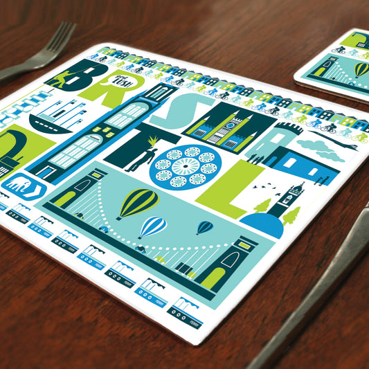 Bristol Icons Place Mat