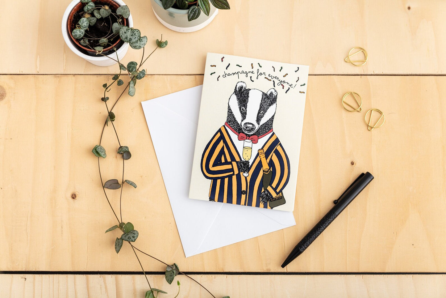Anna Palamar Designs Champagne for Everyone Card