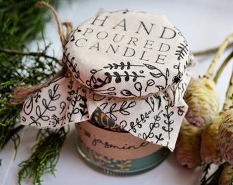 Anna Palamar hand poured candle, handmade
