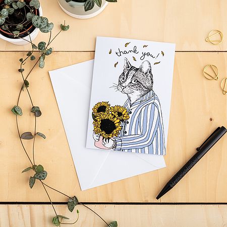 Anna Palamar Designs Thank You Card
