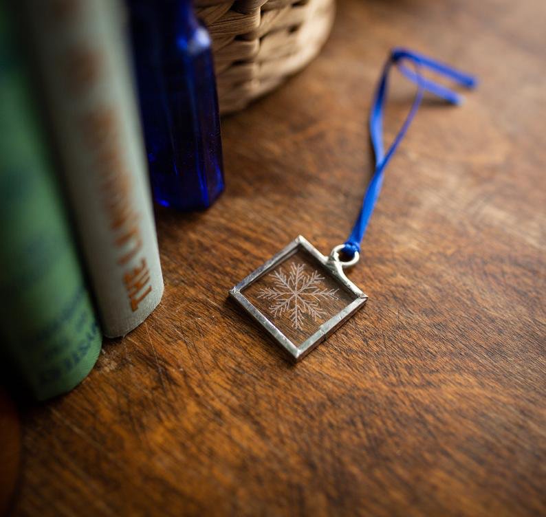 The Corbeau Press Snowflake Hanging