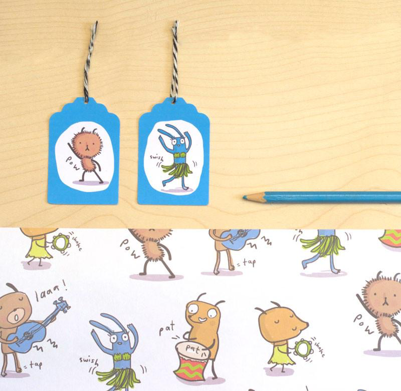 Sarah Ray, Let's Dance Giftware. These characters love to dance, fun for all ages and celebrations.