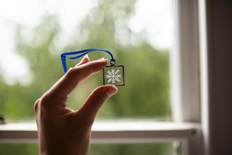 The Corbeau Press Snowflake Hanging