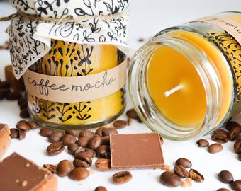 Anna Palamar hand poured candle. Handmade.
