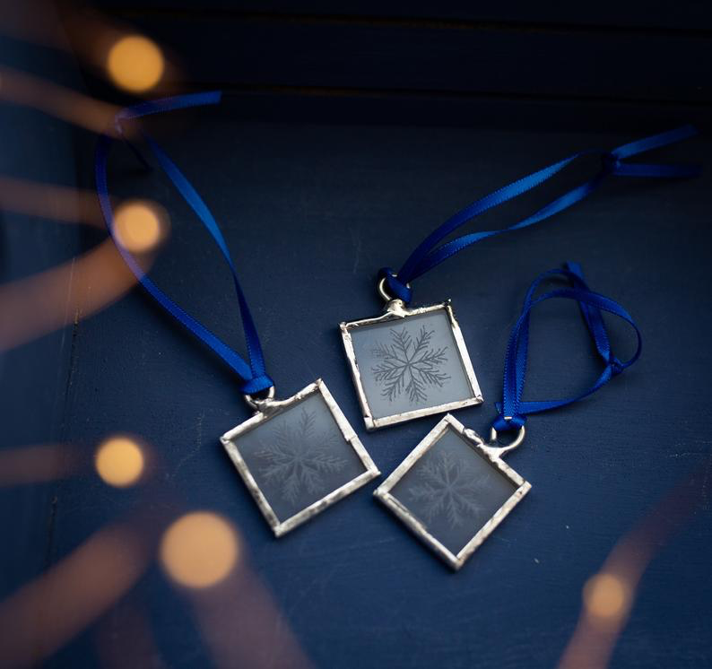 The Corbeau Press Snowflake Hanging