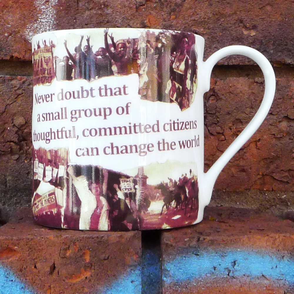 Stokes Croft China Margaret Mead Mug. Made in Bristol