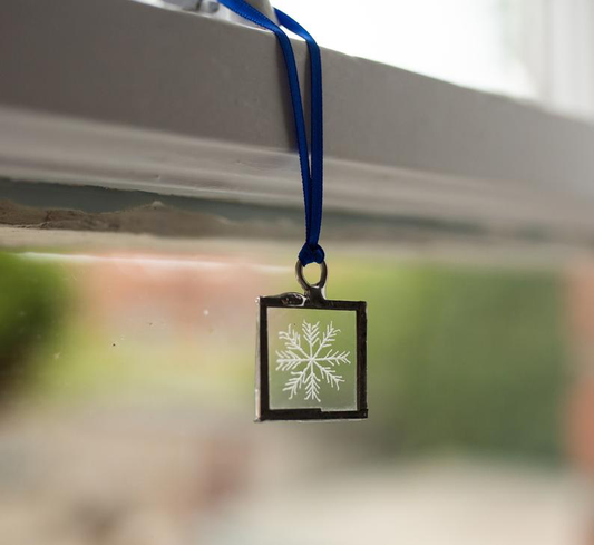 The Corbeau Press Snowflake Hanging