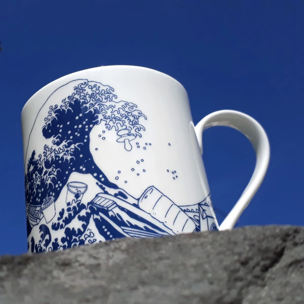 Stokes Croft Big Wave Mug.