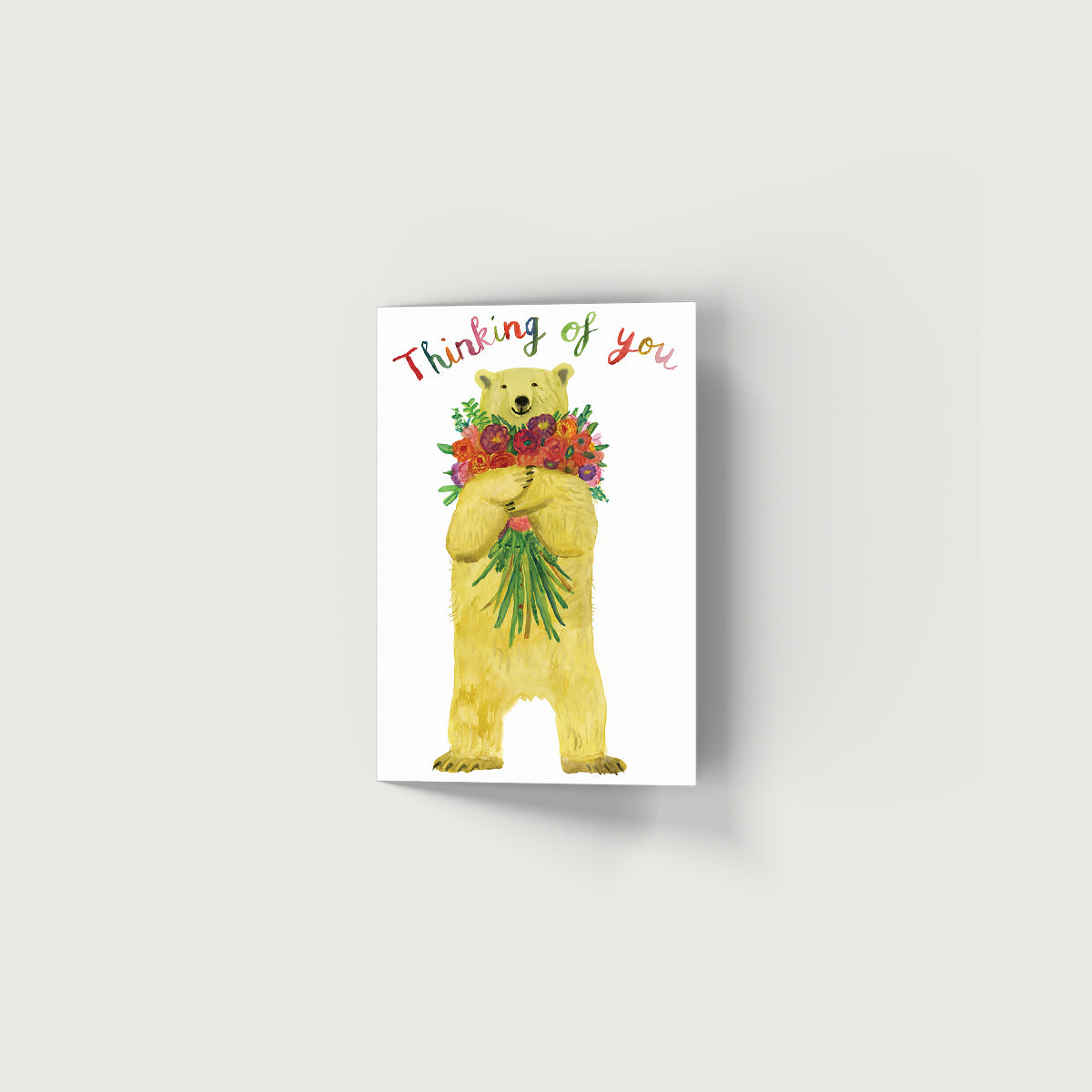 Rosie Webb Thinking of You Bear Card