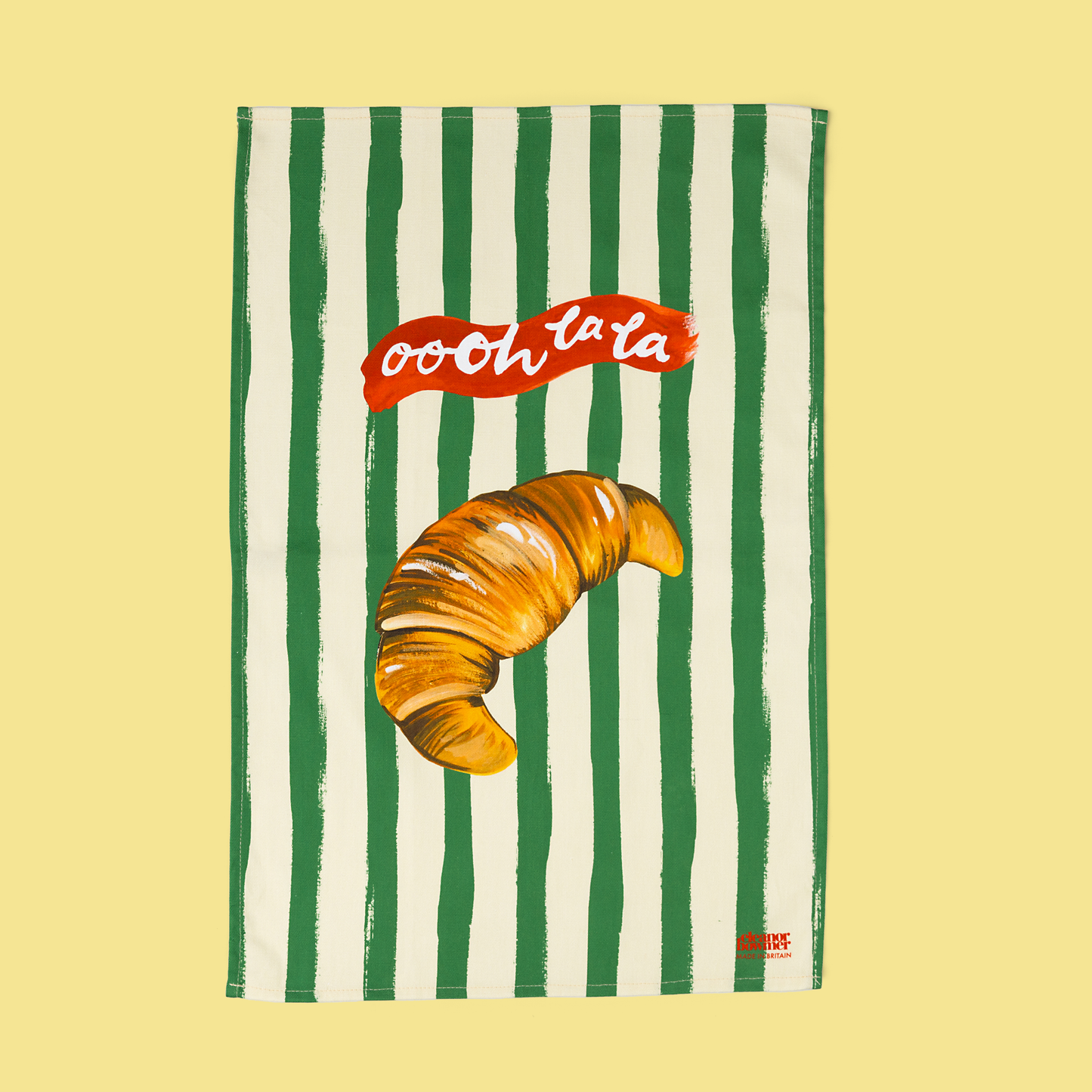 Oooh La La Croissant Tea Towel