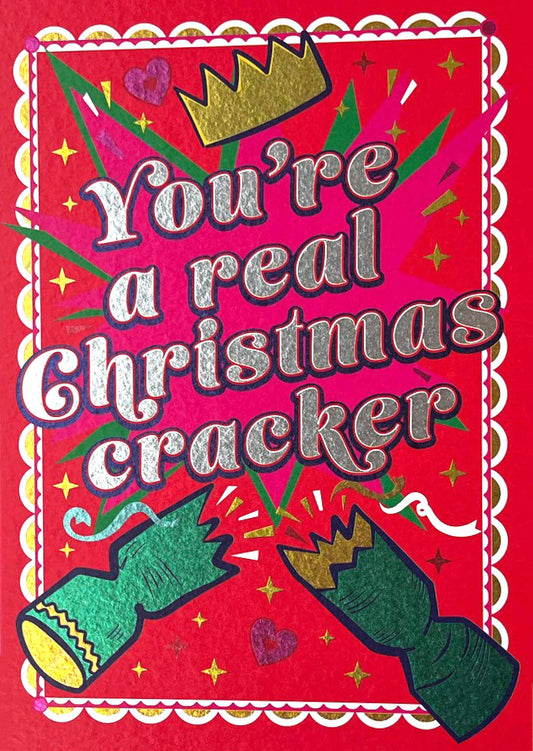 Christmas Cracker Christmas Card