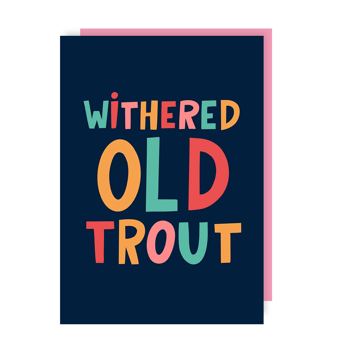 Trout Funny Birthday Card