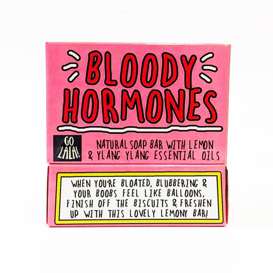 Bloody Hormones Soap Lemon & Ylang Ylang Funny Gift