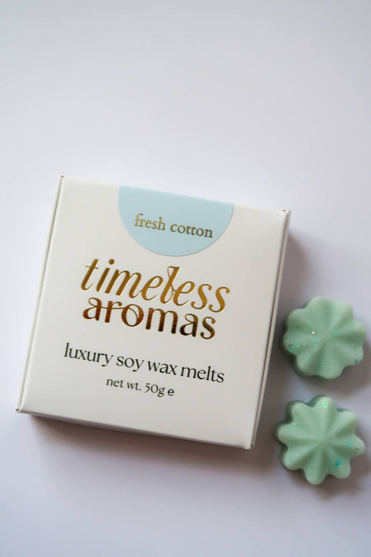 Fresh Cotton Soy Wax Melts | Luxury Home Fragrance