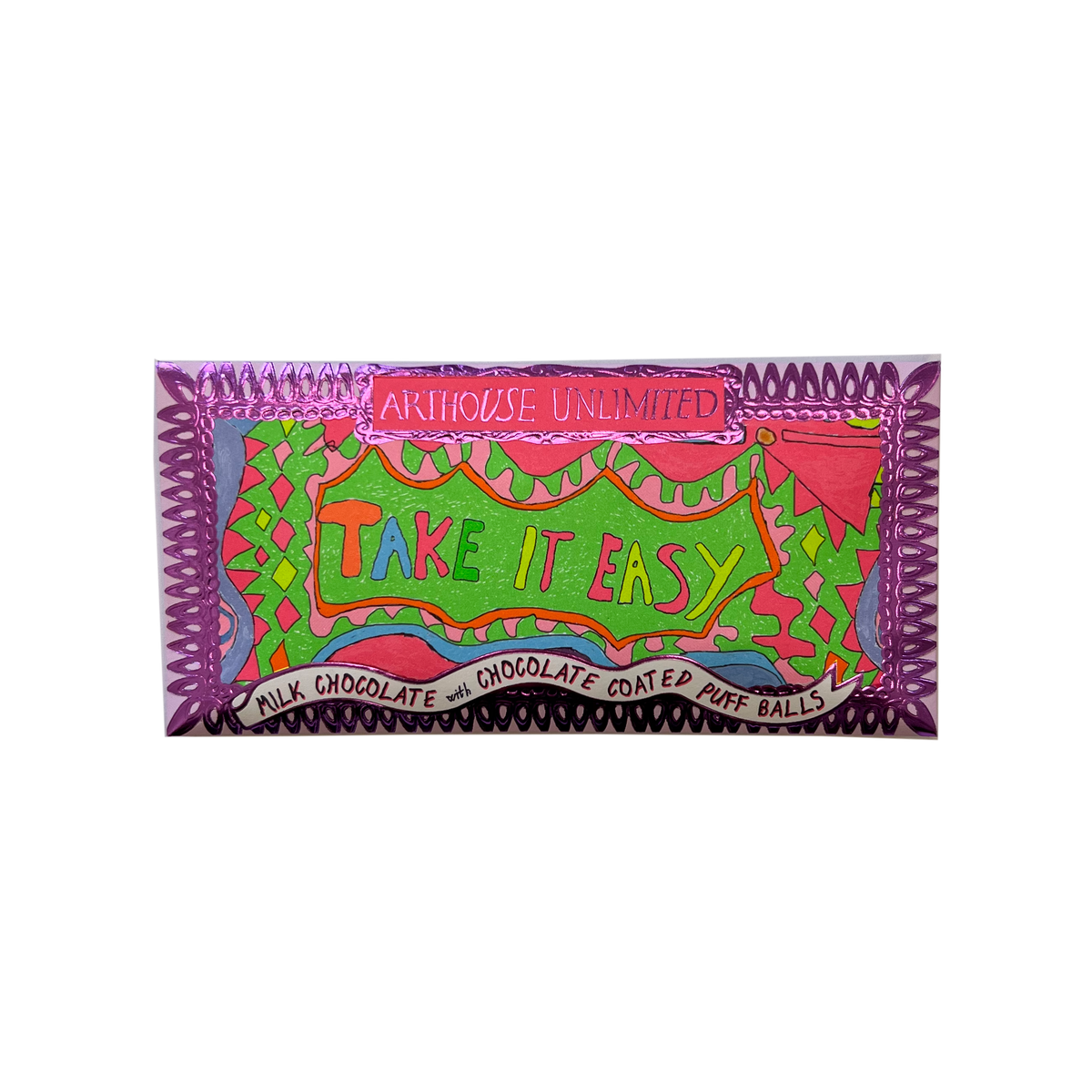 Joy Sized: Take It Easy, Milk Chocolate with Chocolate Coated Puff Balls
