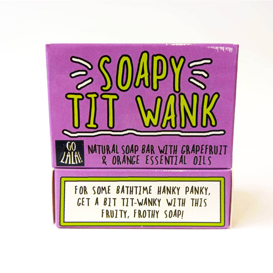 Soapy Tit Wank Soap Orange & Grapefruit Funny Gift