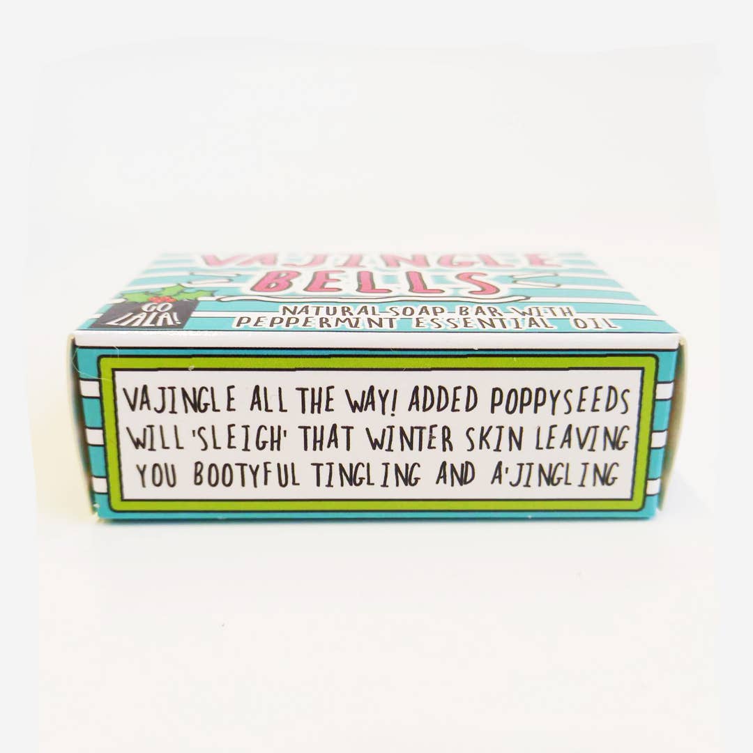 Vajingle Bells Christmas Soap Peppermint Funny Gift