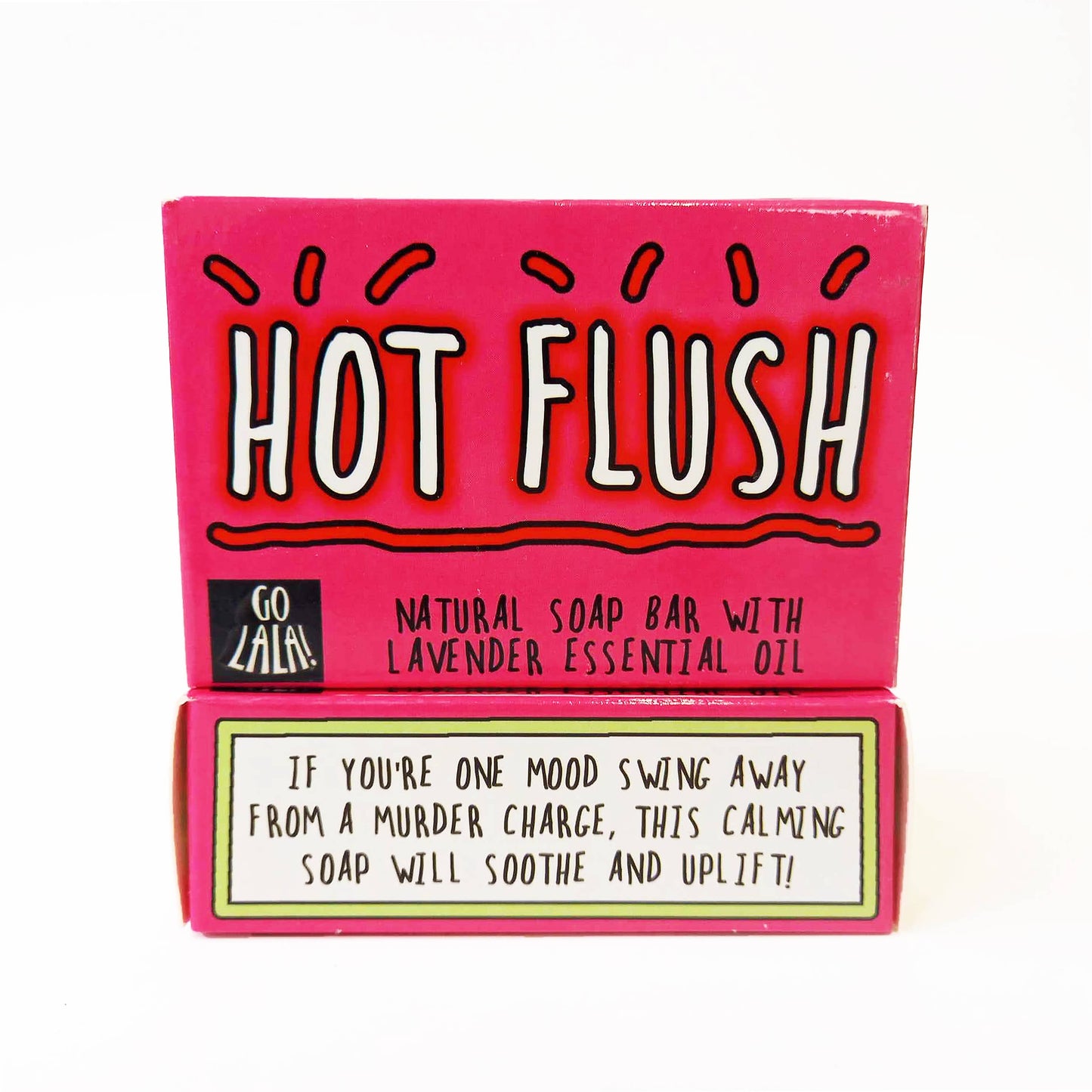 Hot Flush Soap Lavender Funny Gift