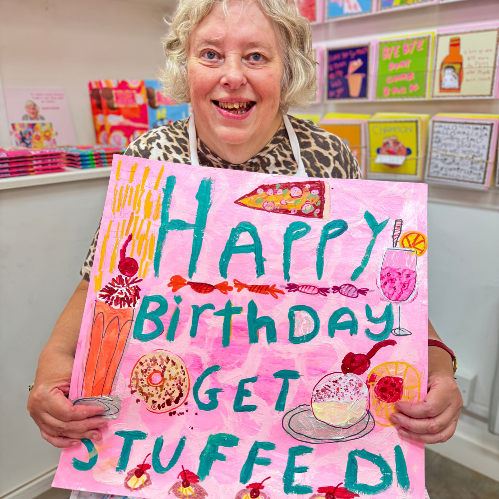 Happy Birthday, Get Stuffed, Greetings Card