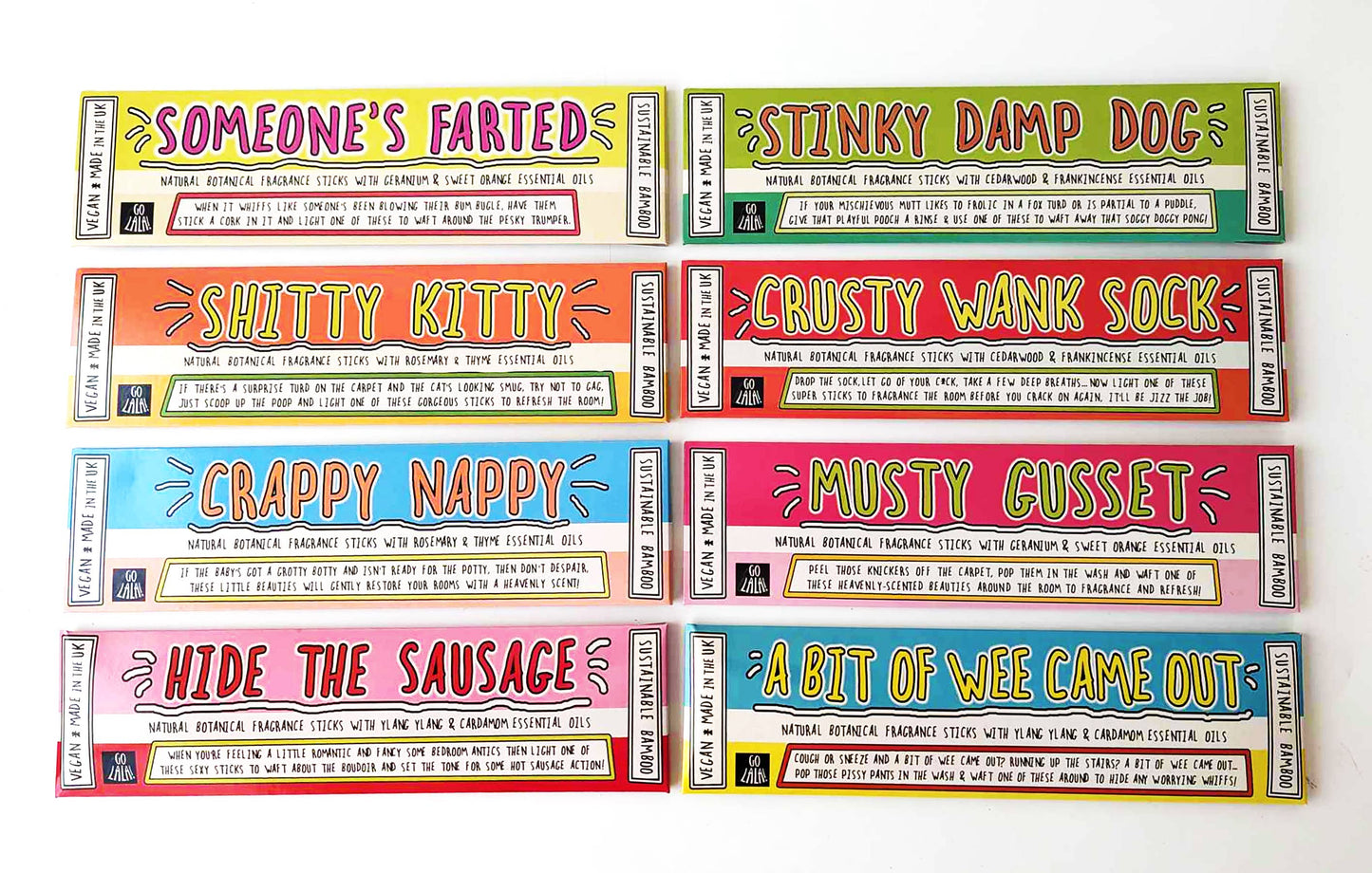 Festive Farts -  Christmas Funny Smells Fragrance Sticks 