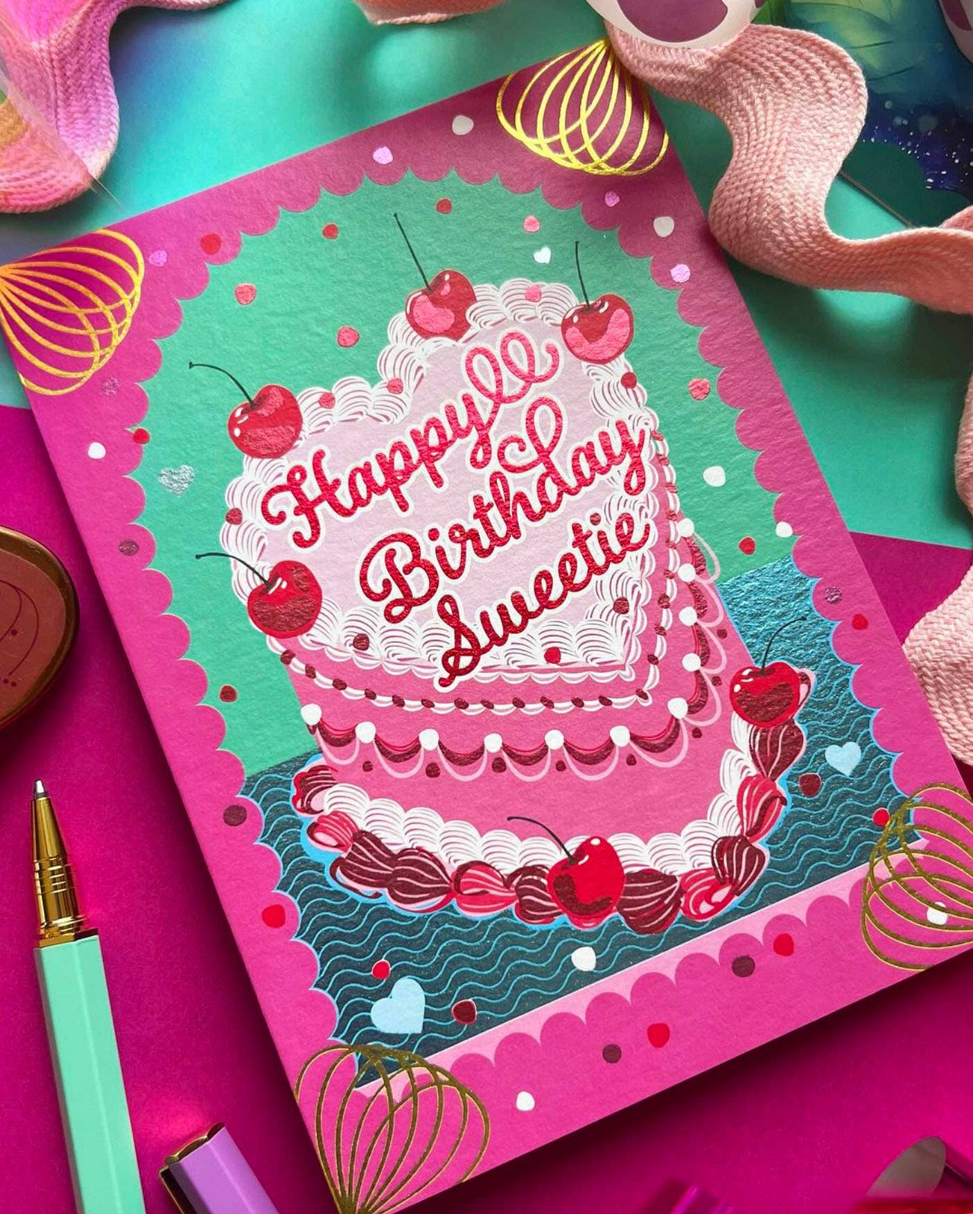 Happy Birthday Sweetie Card