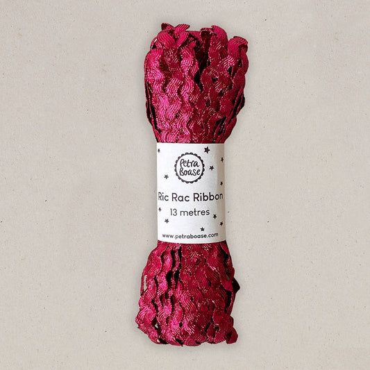 Ric Rac Ribbon 13m - Pink Tourmaline
