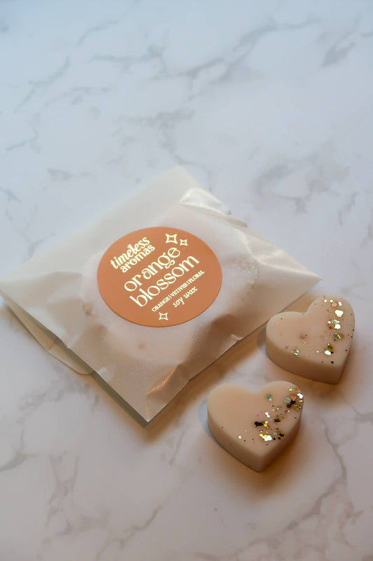 Orange Blossom Wax Melts, Soy Wax Melts, Scented Wax Melts