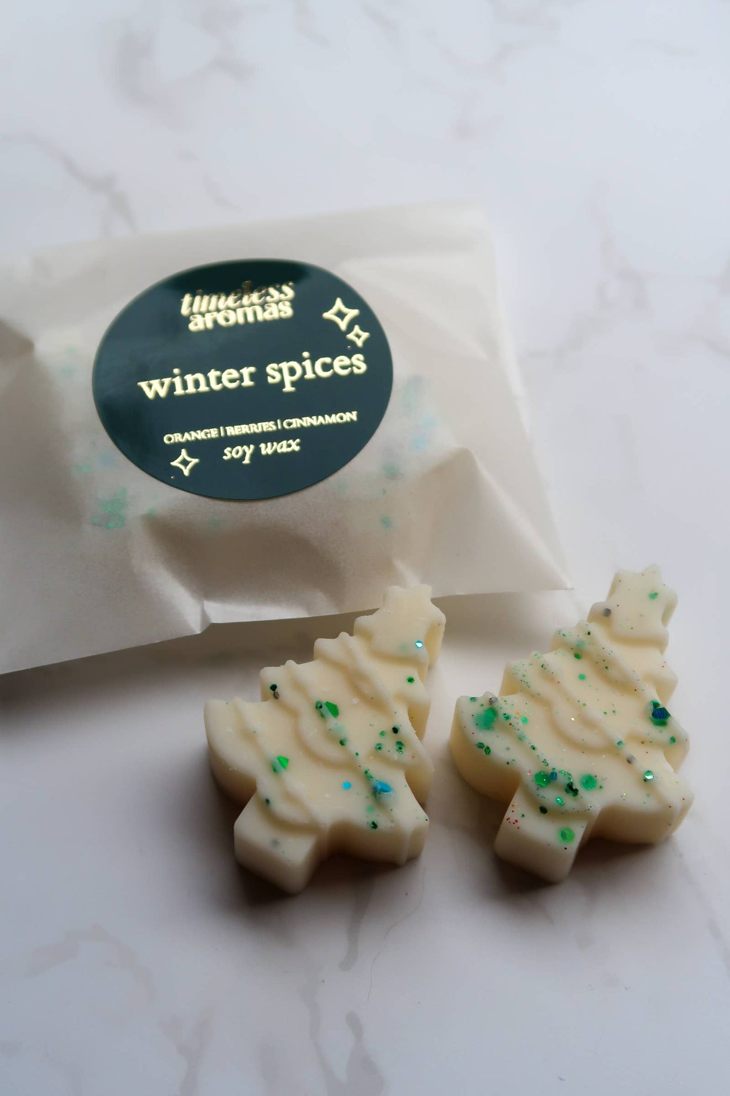 Winter Spices, Mini Soy Wax Melts | Timeless Aromas