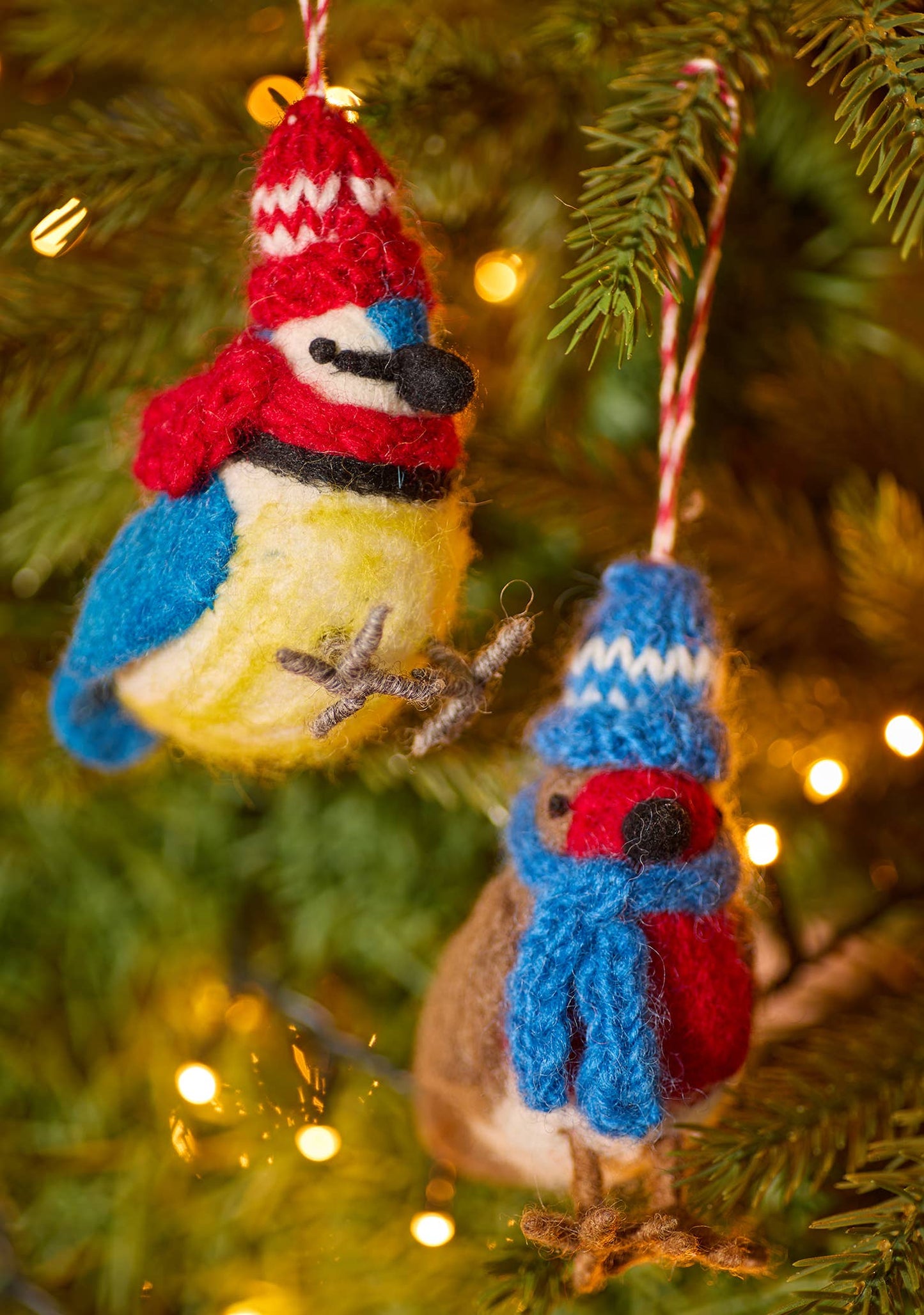 Cosy Felt Bird Decoration
