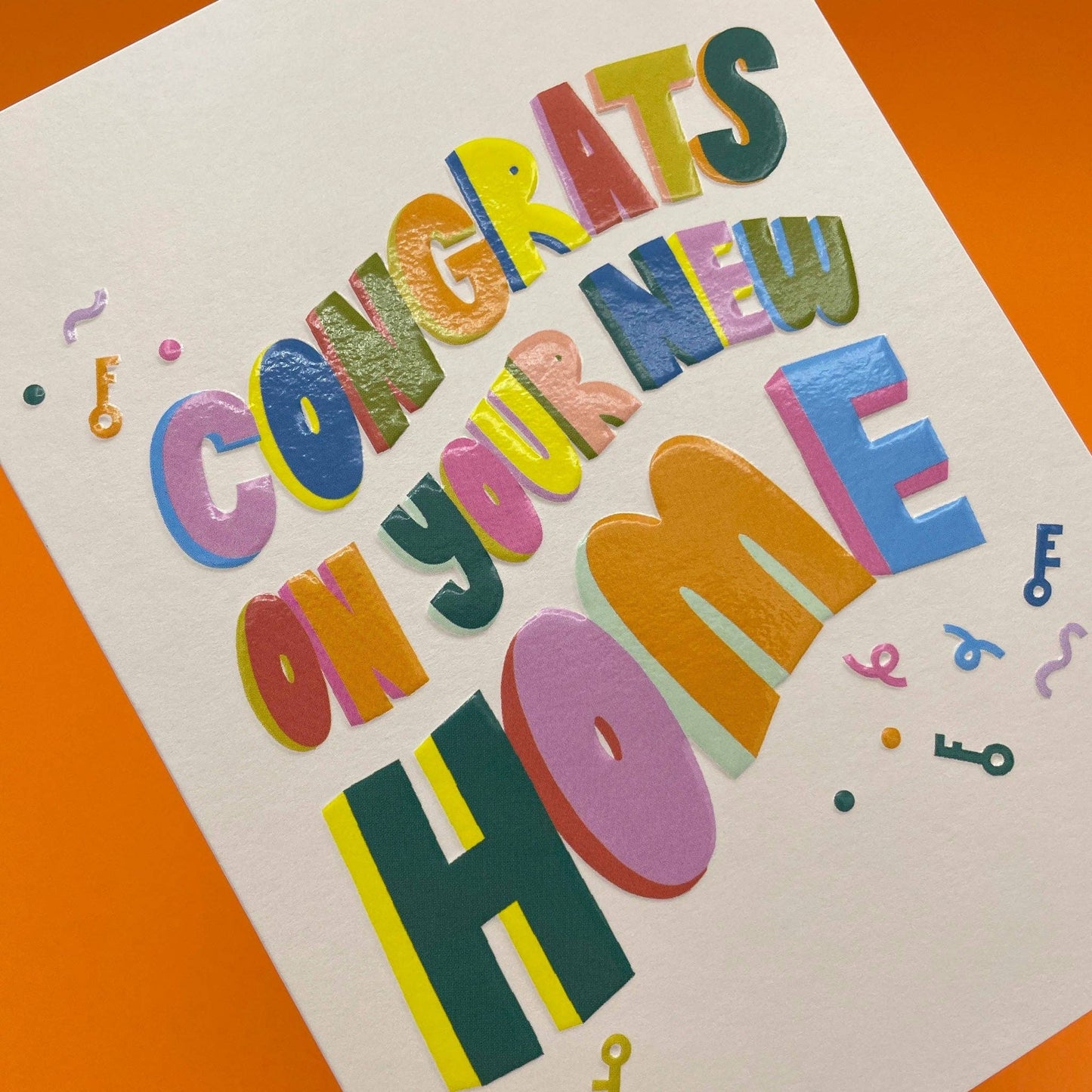 Congrats on your new home card