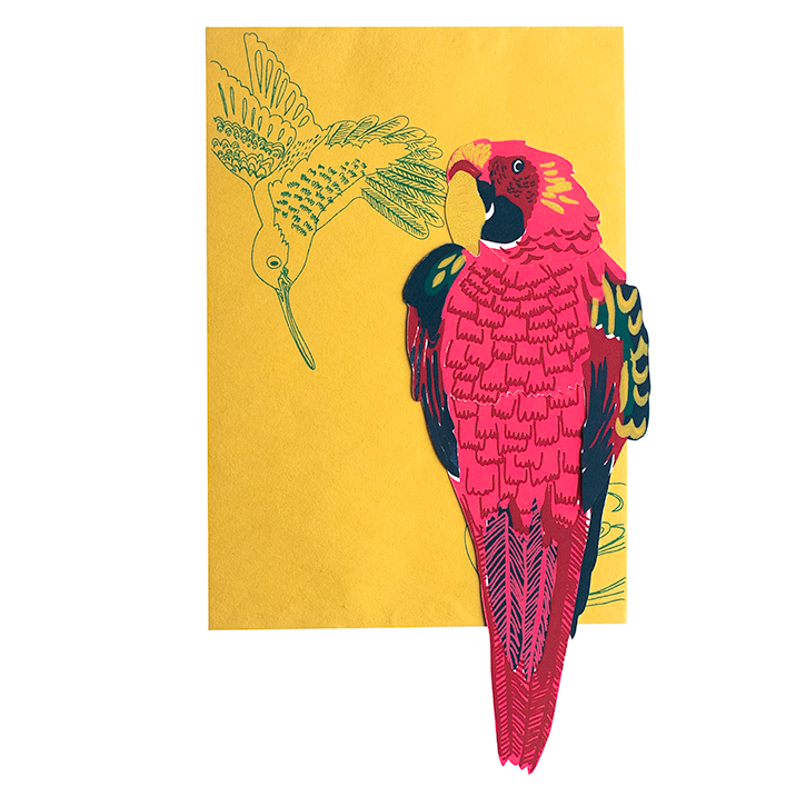 Fold out Houseplant Card