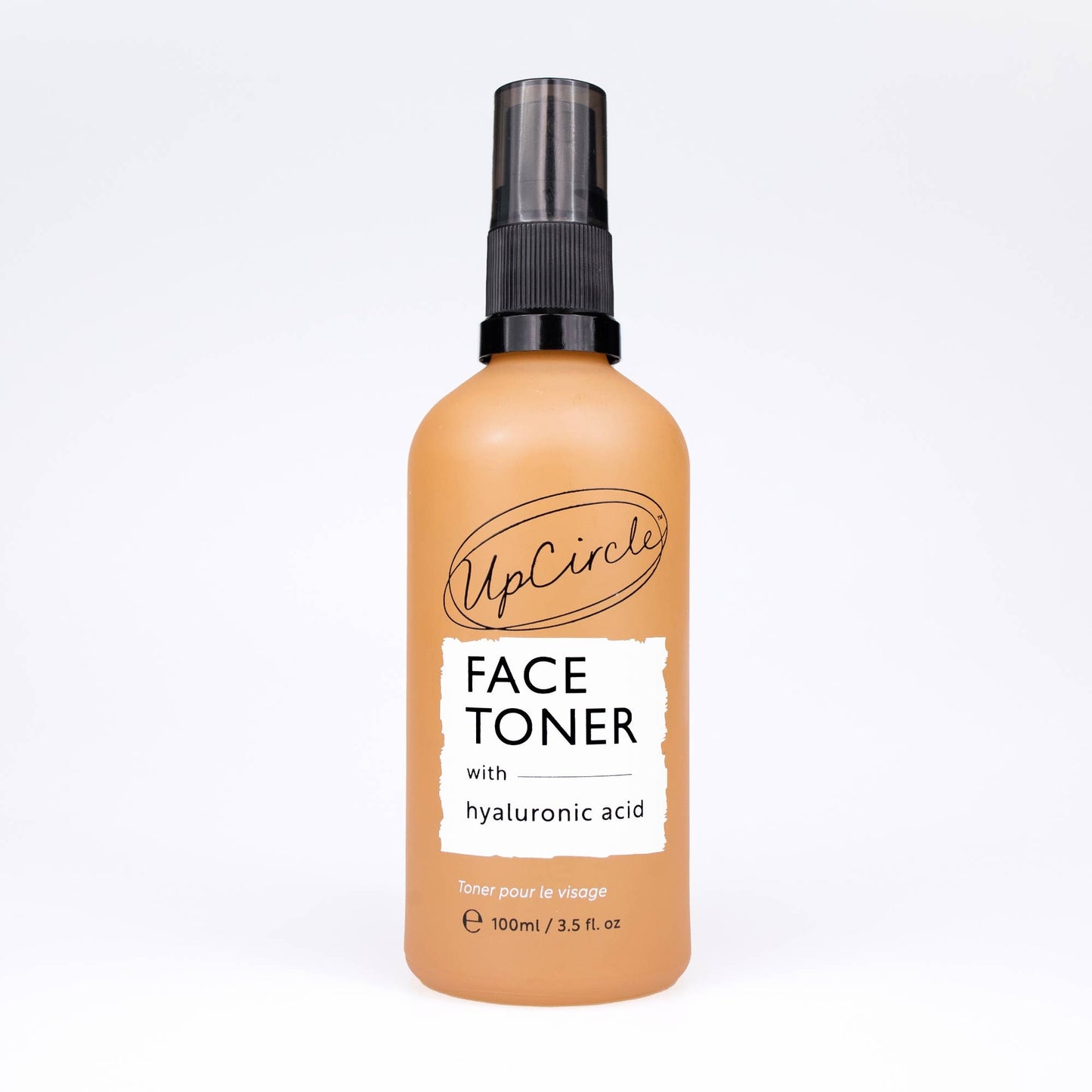 face toner with hyaluronic acid and chamomile, glycerin and salicylic acid