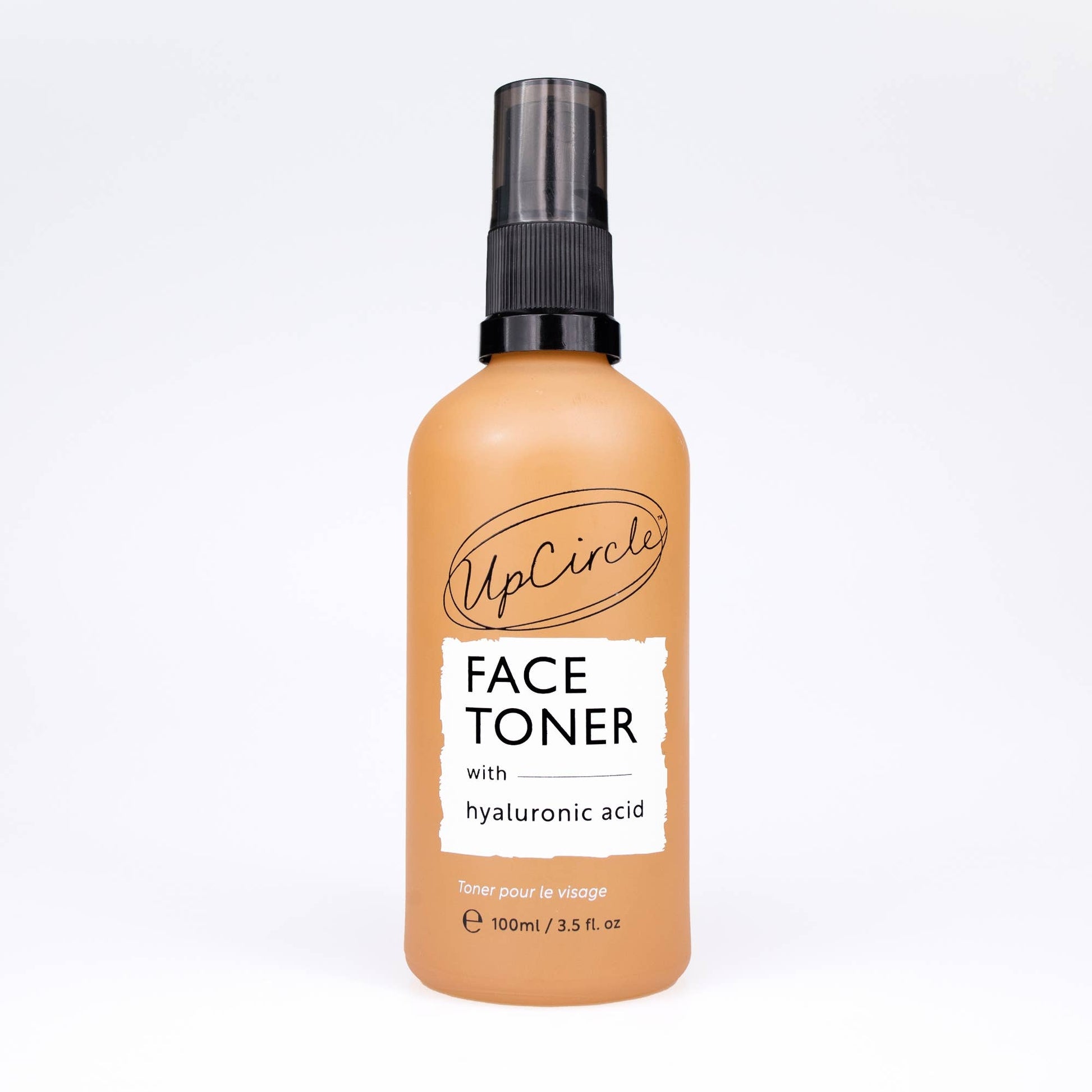 face toner with hyaluronic acid and chamomile, glycerin and salicylic acid