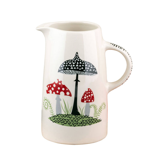 Handmade Ceramic Toadstool Tall Jug