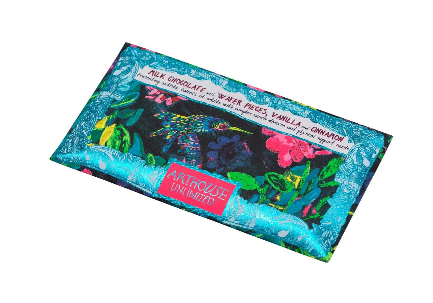 Sweet Nectar, Milk Chocolate Bar With Wafer Pieces, Vanilla