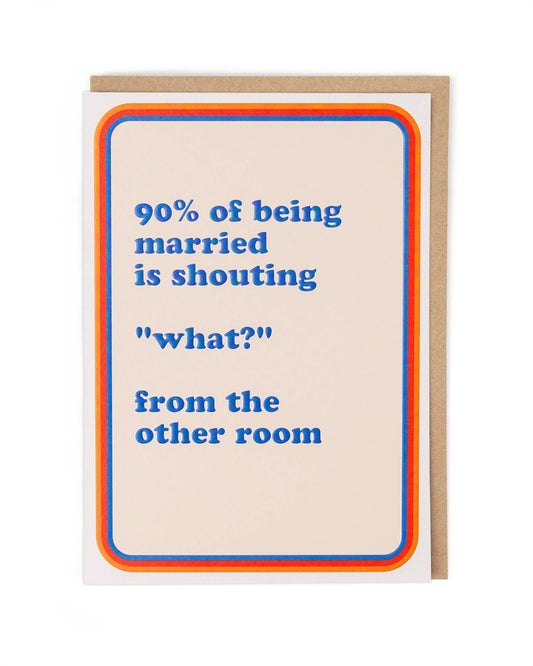 90% Anniversary Card