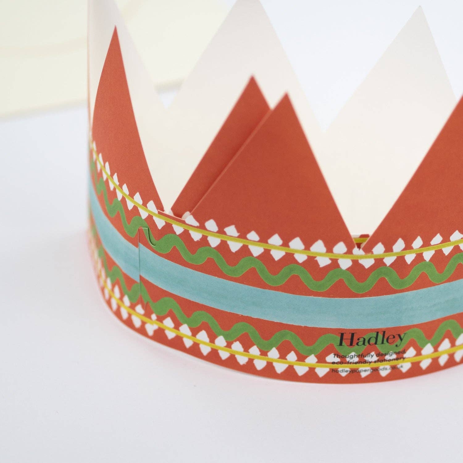 Party hat card, birthday king
