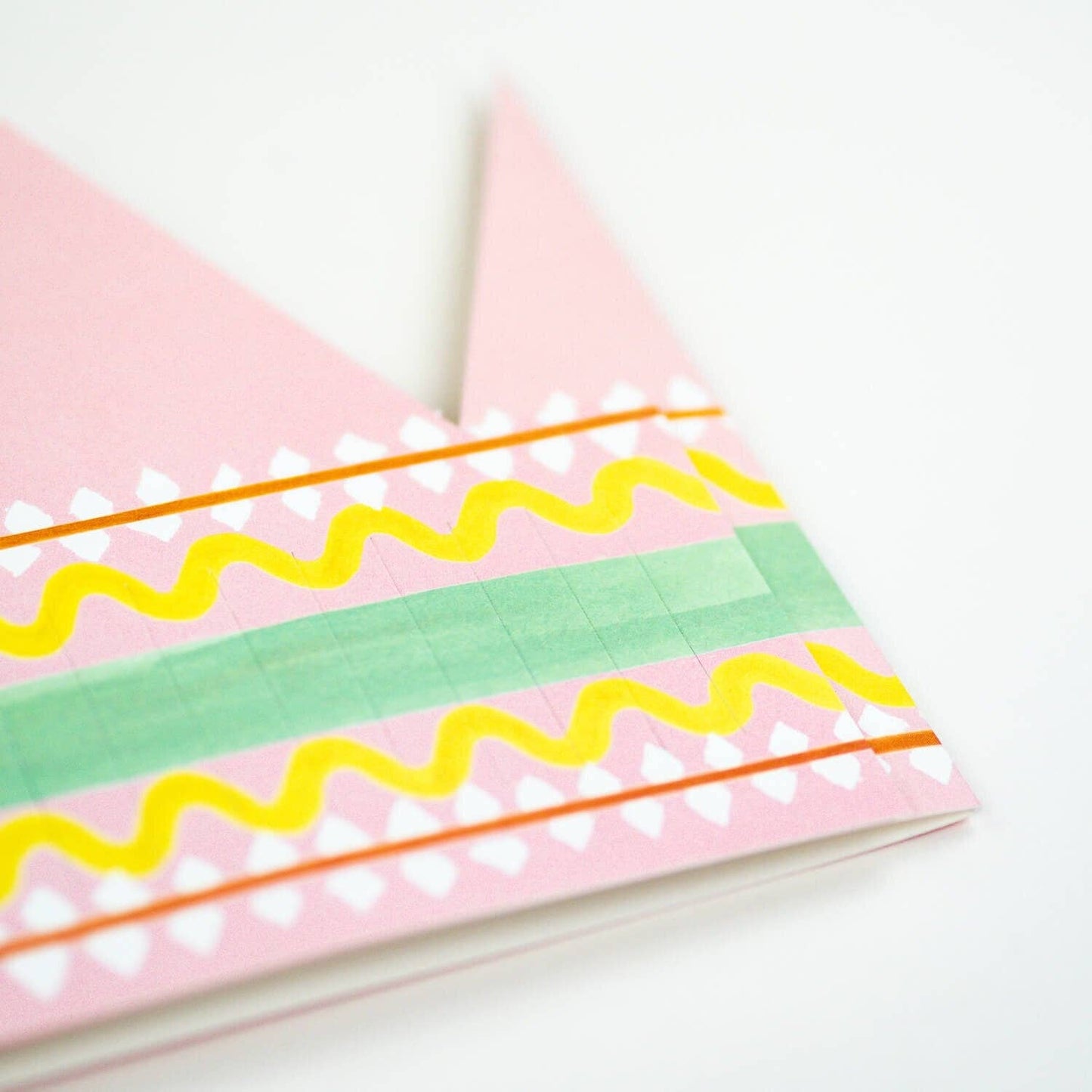 party hat card, pink with Birthday Queen text.