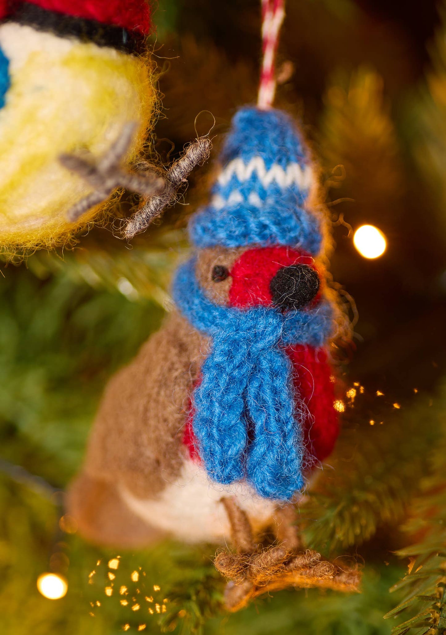 Cosy Felt Bird Decoration