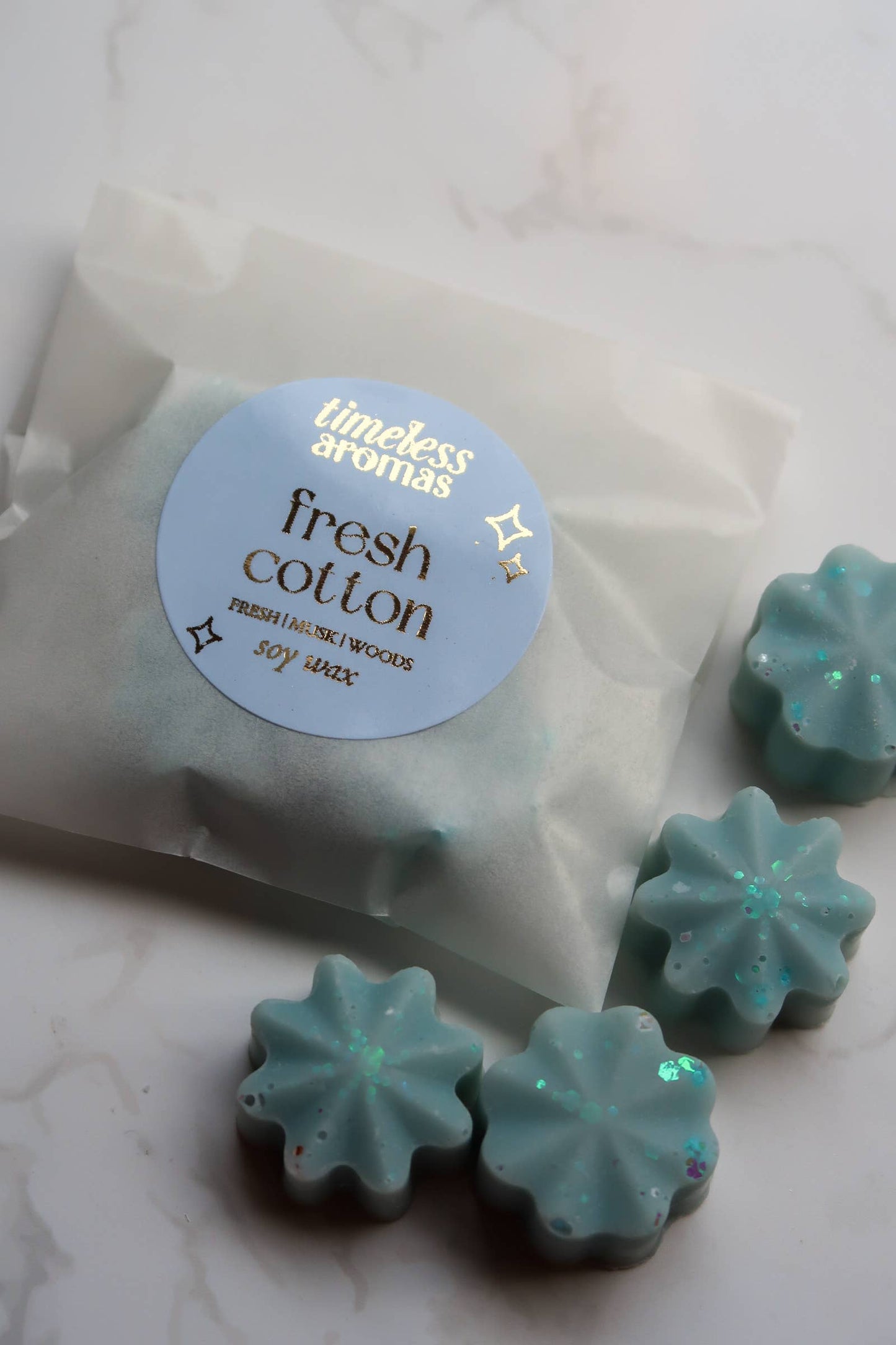 Fresh Cotton Wax Melts, Soy Wax Melts, Fresh Linen Scented